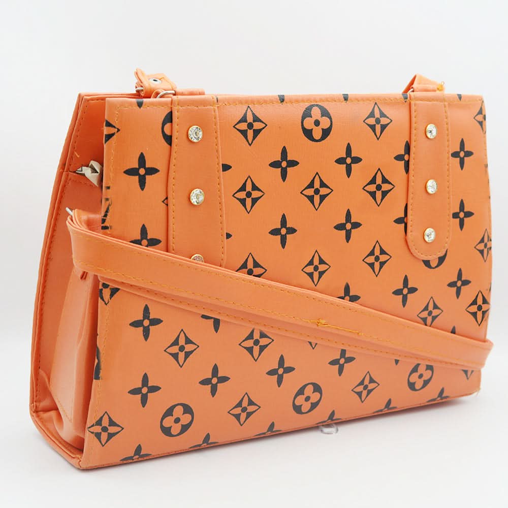 Women's Handbag 2298 - Orange, Women, Bags, Chase Value, Chase Value