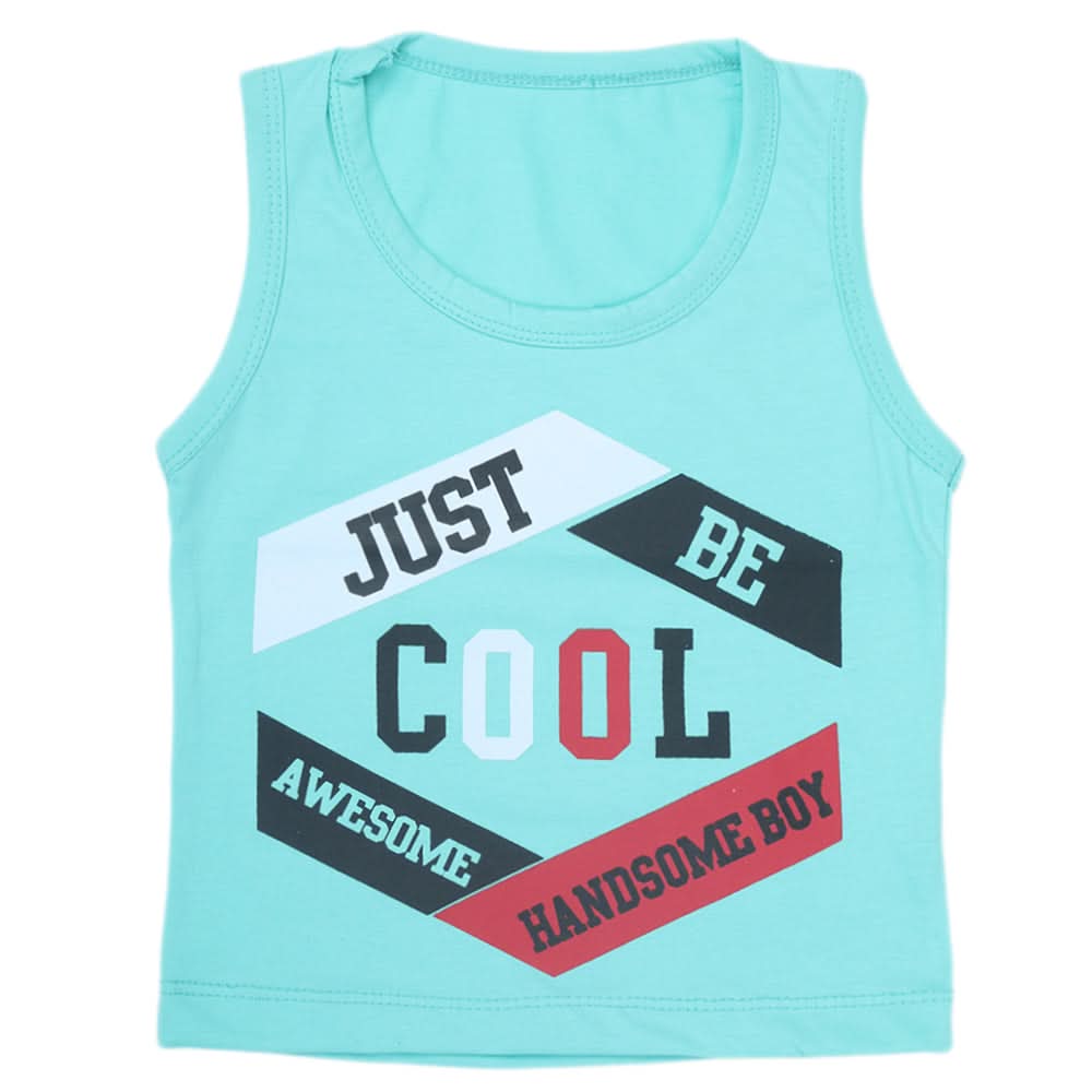 Boys Sando Shirt - Sea Green, Kids, Boys Sando, Chase Value, Chase Value