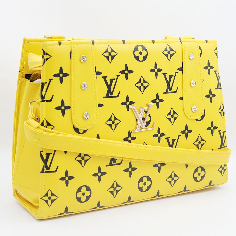 Women's Handbag 2298 - Yellow, Women, Bags, Chase Value, Chase Value