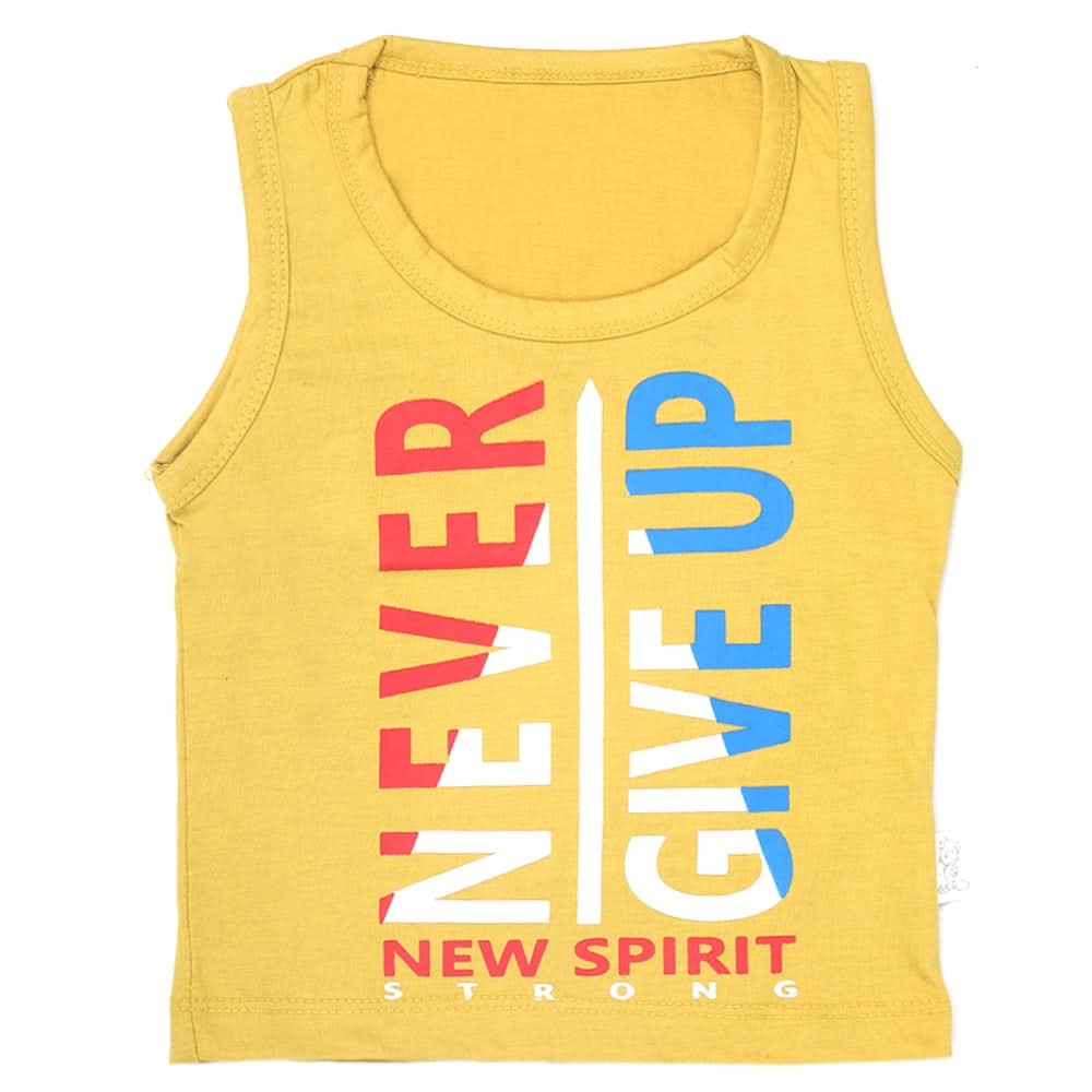 Boys Sando Shirt  - Yellow, Kids, Boys Sando, Chase Value, Chase Value