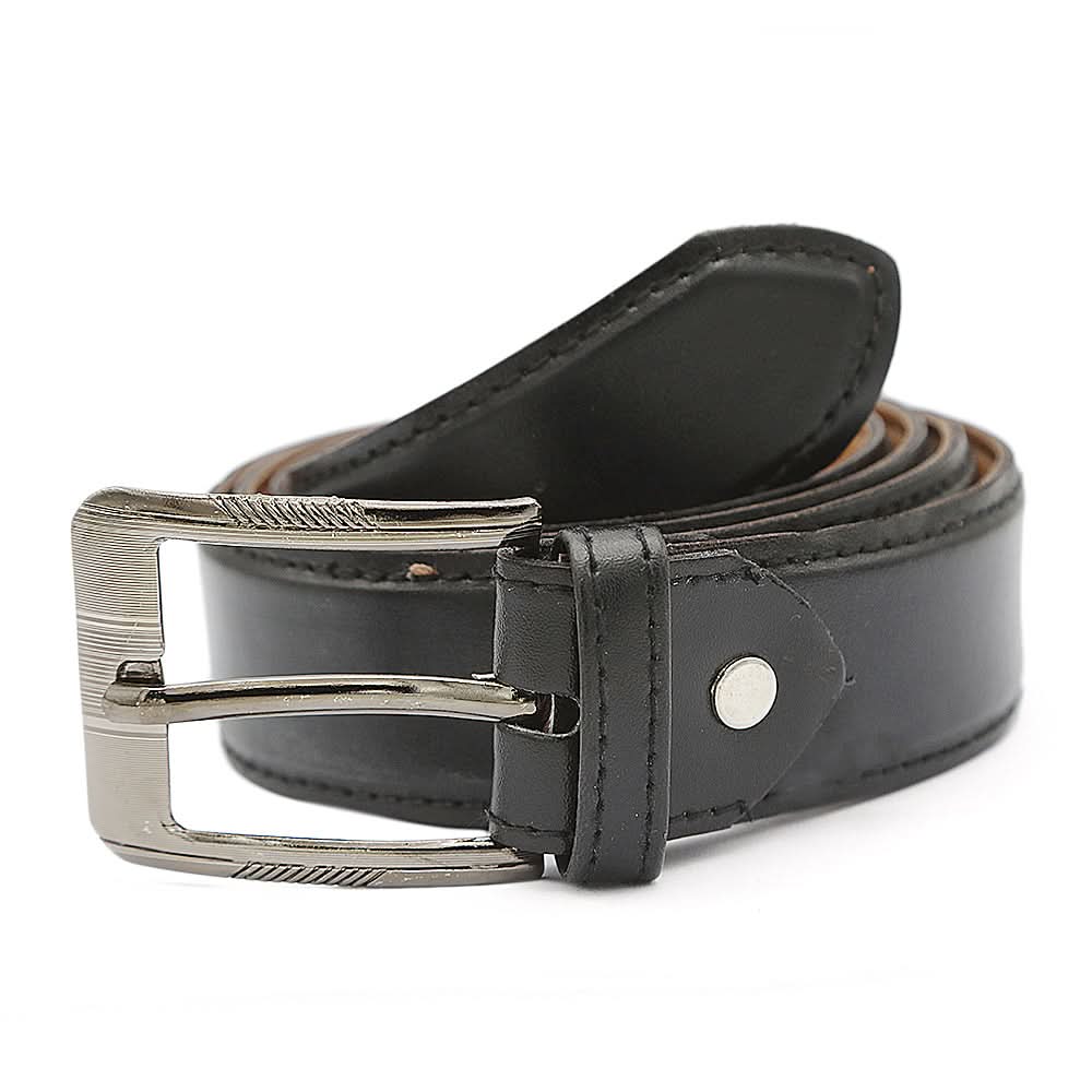 Men's Belt - Black, Men, Belt, Chase Value, Chase Value