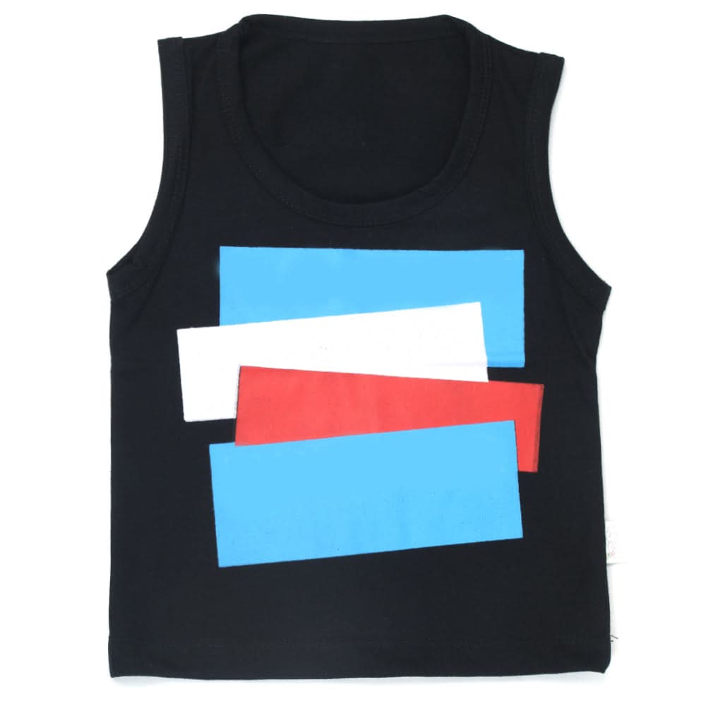 Boys Sando Shirt  - Black, Kids, Boys Sando, Chase Value, Chase Value