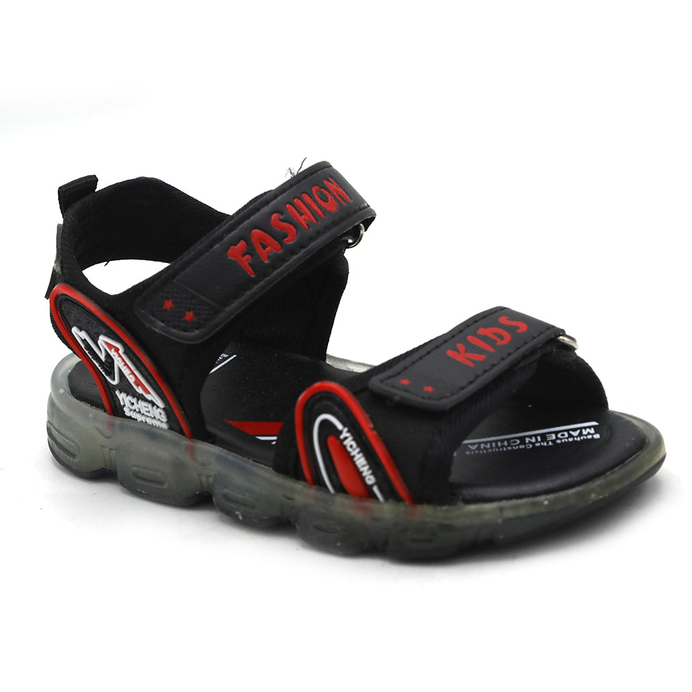 Boys sandal - B09 - Black, Kids, Boys Sandals, Chase Value, Chase Value