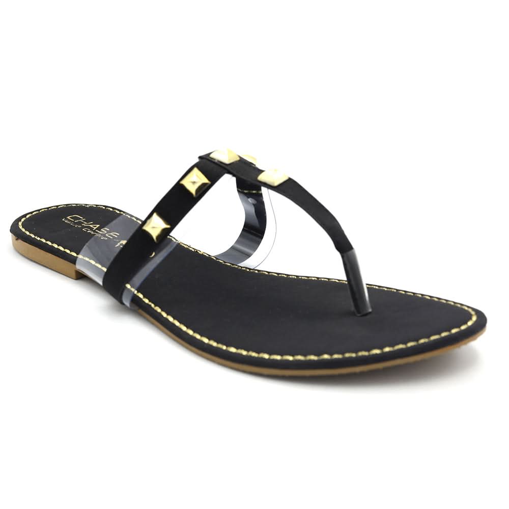 Women's Fancy Slippers KL-049 - Black, Women, Slippers, Chase Value, Chase Value