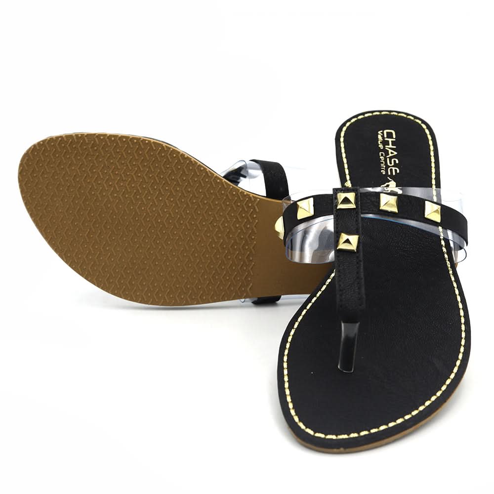 Women's Fancy Slippers KL-049 - Black, Women, Slippers, Chase Value, Chase Value