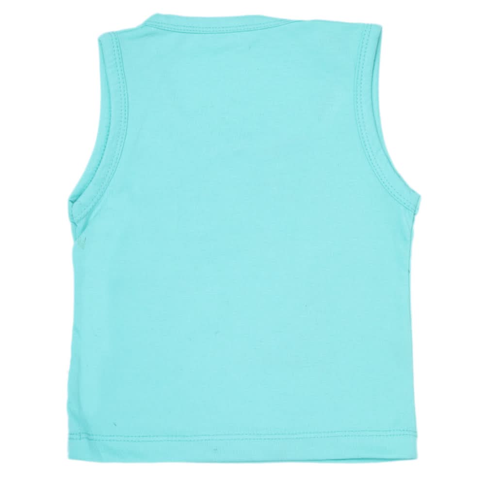 Boys Sando Shirt - Cyan, Kids, Boys Sando, Chase Value, Chase Value