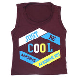 Boys Sando Shirt - Maroon, Kids, Boys Sando, Chase Value, Chase Value