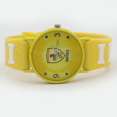 Kids Analog Watch - Yellow, Kids, Boys Watches, Chase Value, Chase Value