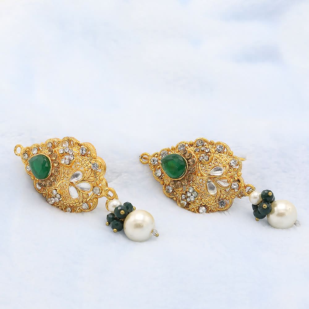 Women's Zarcon Tops - Green, Women, Earrings & Tops, Chase Value, Chase Value
