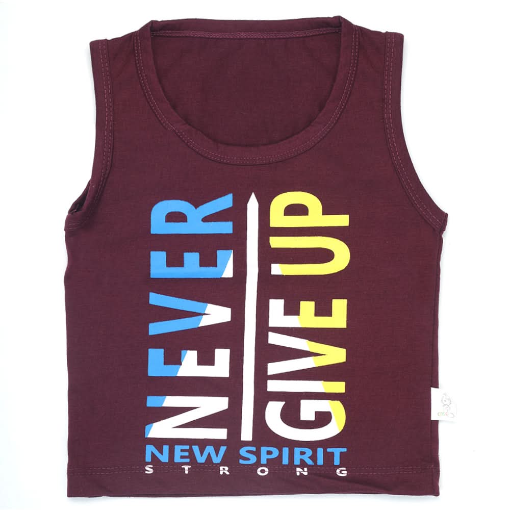 Boys Sando Shirt - Maroon, Kids, Boys Sando, Chase Value, Chase Value