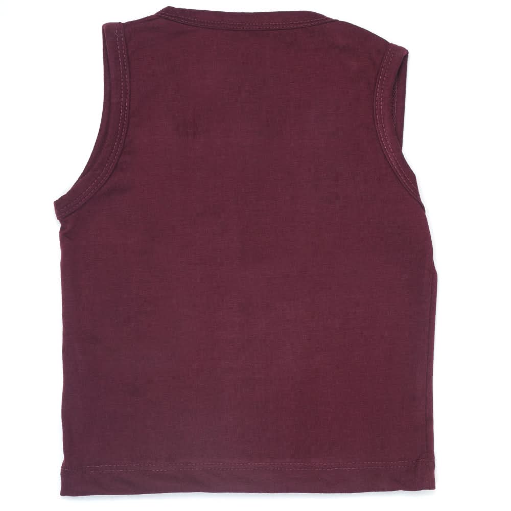 Boys Sando Shirt - Maroon, Kids, Boys Sando, Chase Value, Chase Value