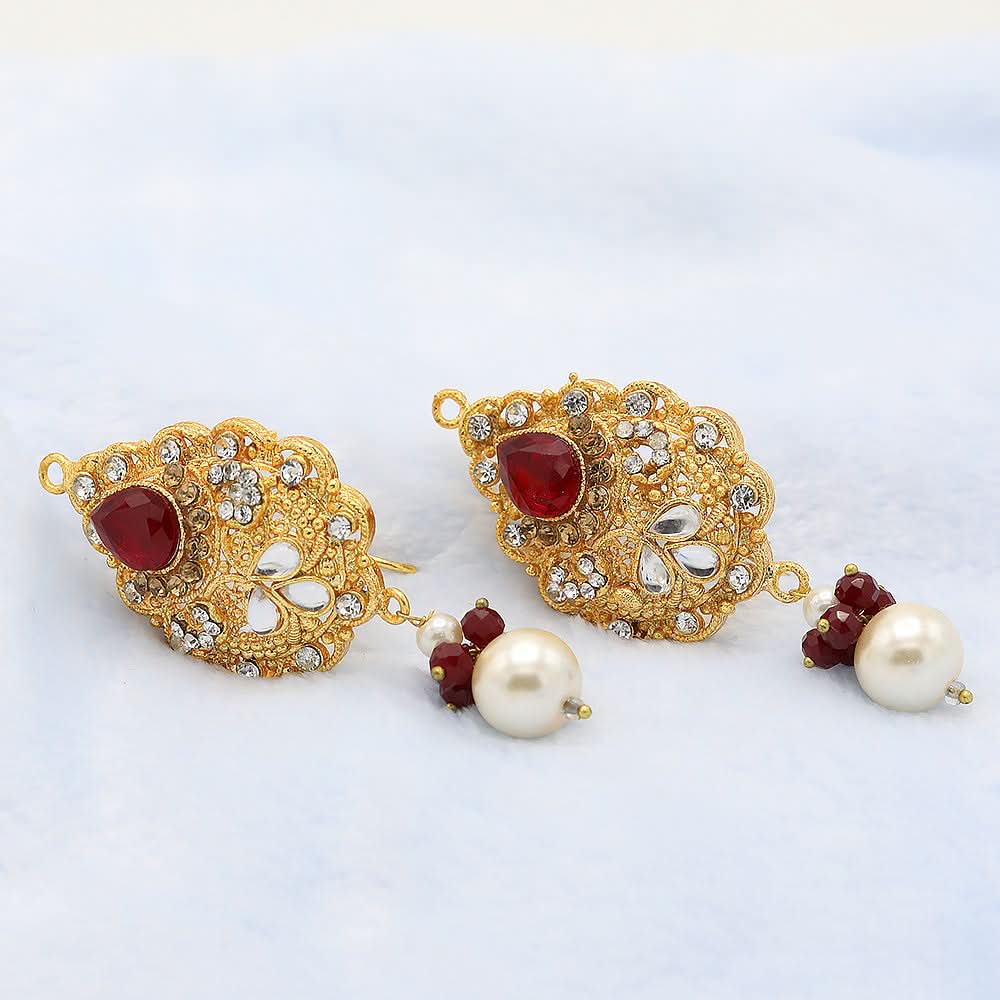 Women's Zarcon Tops - Red, Women, Earrings & Tops, Chase Value, Chase Value