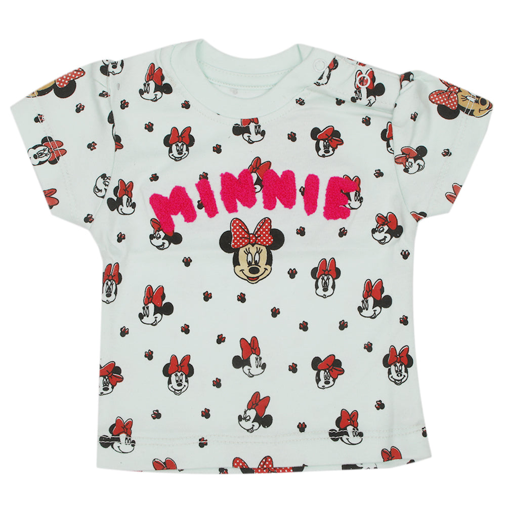 Eminent Newborn Girls T-Shirt - Light Green, Kids, Newborn Girls T-Shirts, Eminent, Chase Value