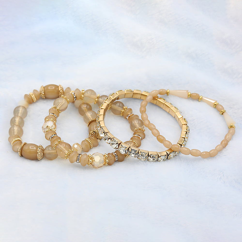 Women's Bracelet - Beige, Women, Bangles & Bracelets, Chase Value, Chase Value
