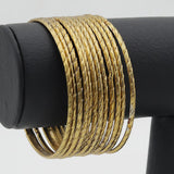 Women's Fancy Bangles - Golden, Women, Bangles & Bracelets, Chase Value, Chase Value