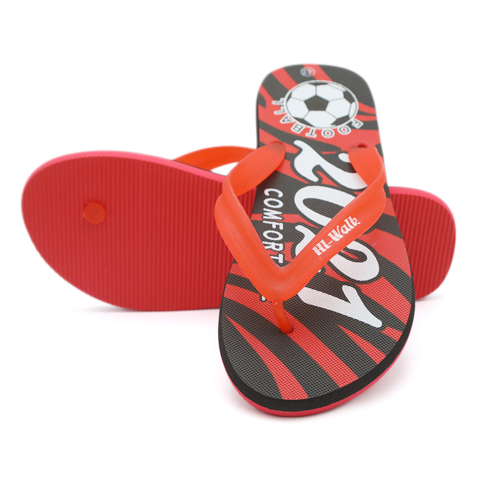 Men's Slipper - Red, Men, Slippers, Chase Value, Chase Value