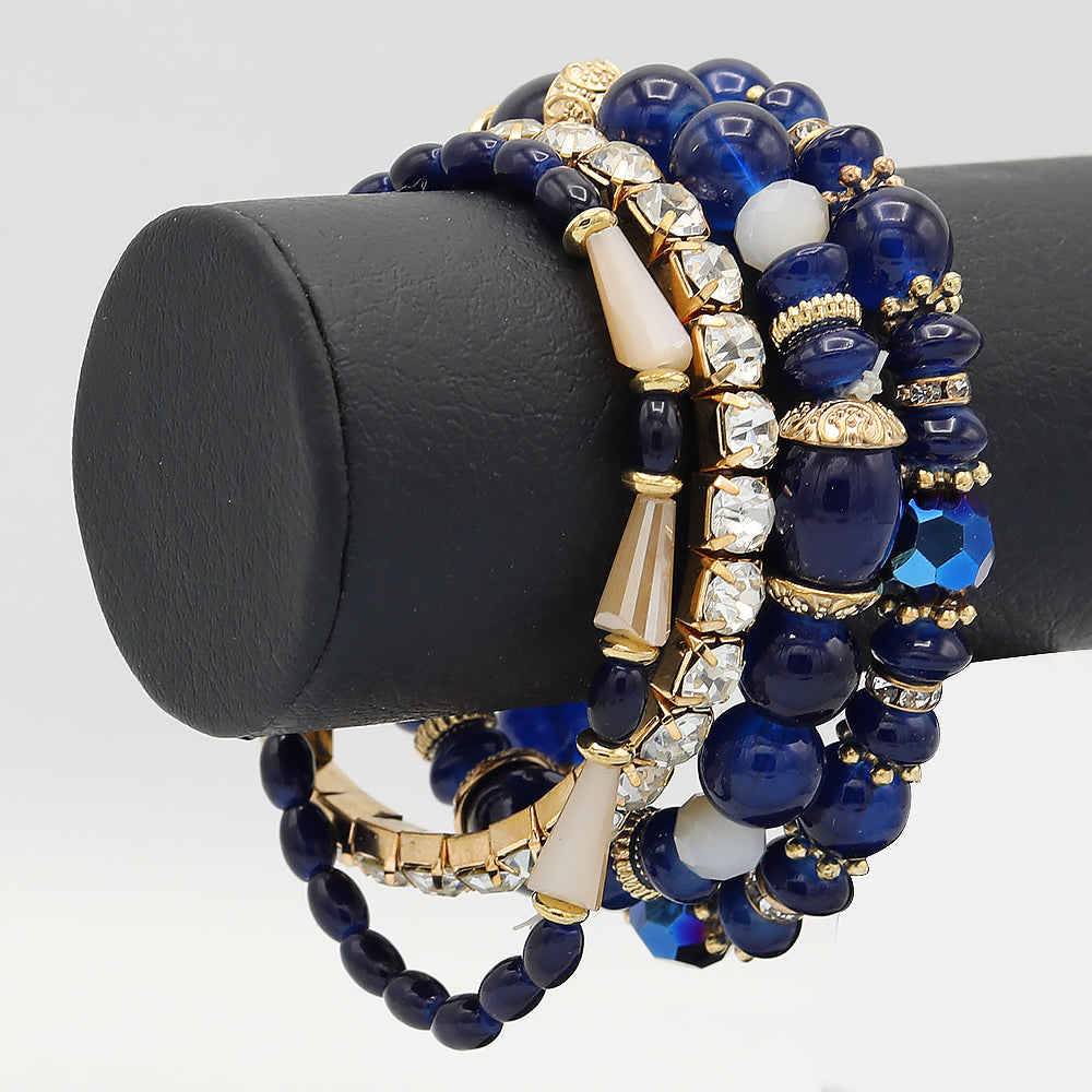 Women's Bracelet - Navy Blue, Women, Bangles & Bracelets, Chase Value, Chase Value