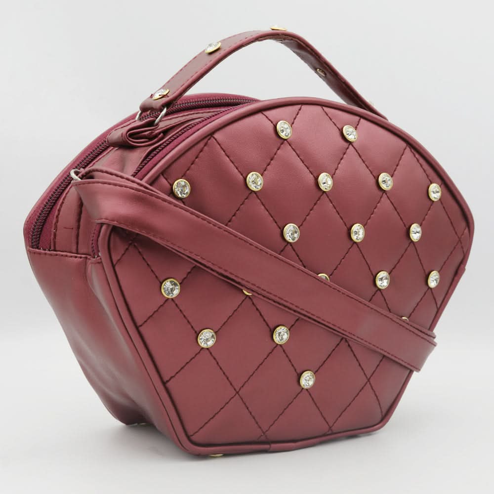 Women's Handbag 1262 - Maroon, Women, Bags, Chase Value, Chase Value