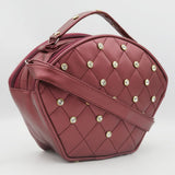 Women's Handbag 1262 - Maroon, Women, Bags, Chase Value, Chase Value