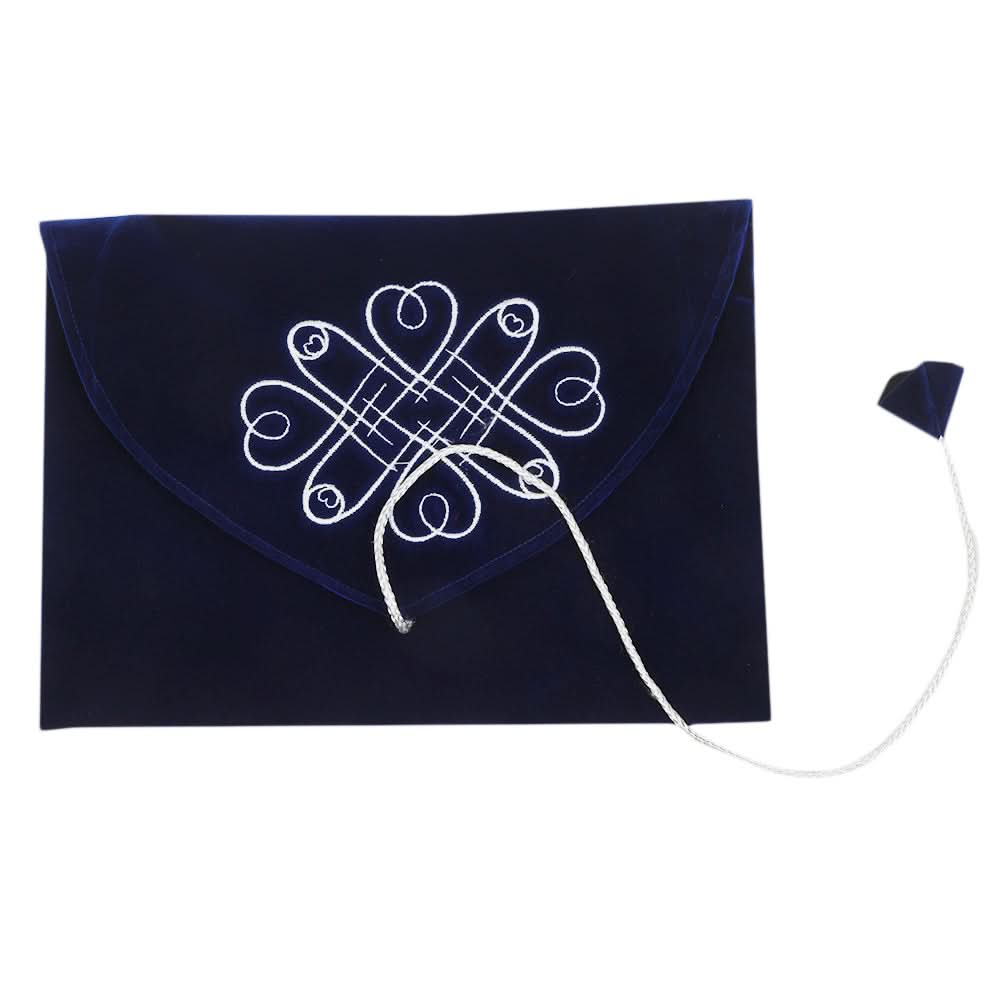 Quran Pak Cover Velvet with Embroidery - Dark Blue, Home & Lifestyle, Accessories, Chase Value, Chase Value