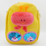 Girls Backpack 7572D - Yellow, Kids, Kids Bags, Chase Value, Chase Value