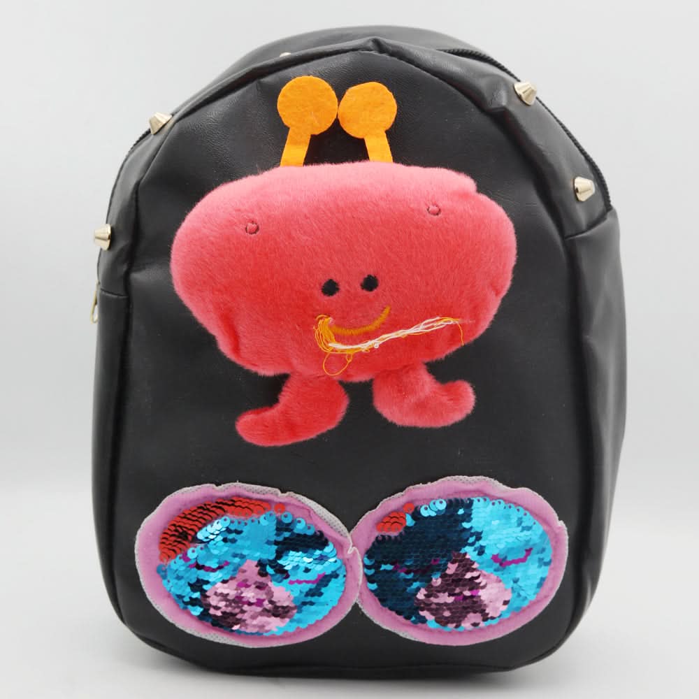 Girls Backpack 7572D - Black, Kids, Kids Bags, Chase Value, Chase Value