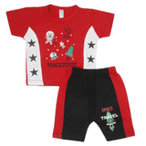 Newborn Boys Half Sleeves Suit - Red, Kids, Newborn Boys Sets And Suits, Chase Value, Chase Value