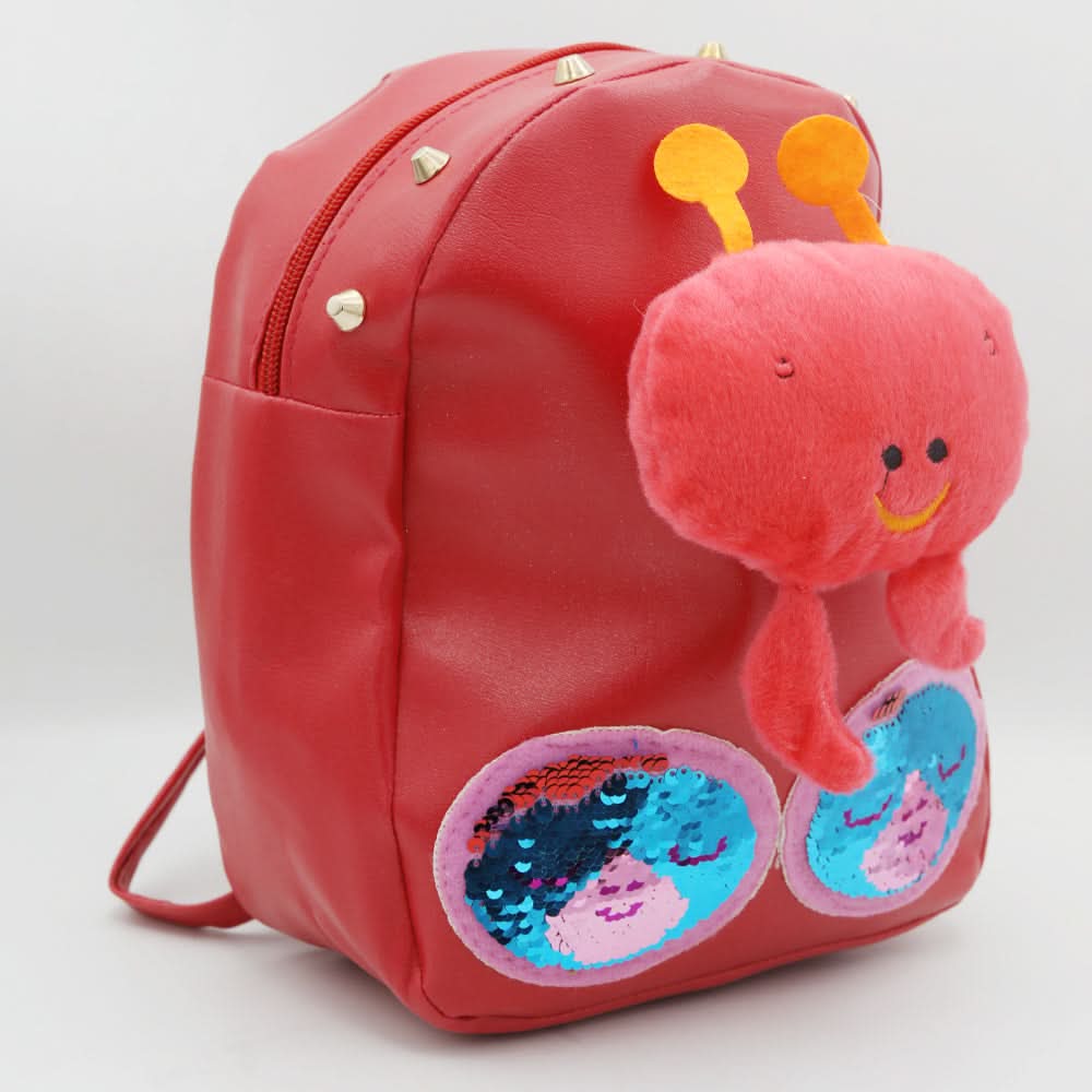 Girls Backpack 7572D - Red, Kids, Kids Bags, Chase Value, Chase Value