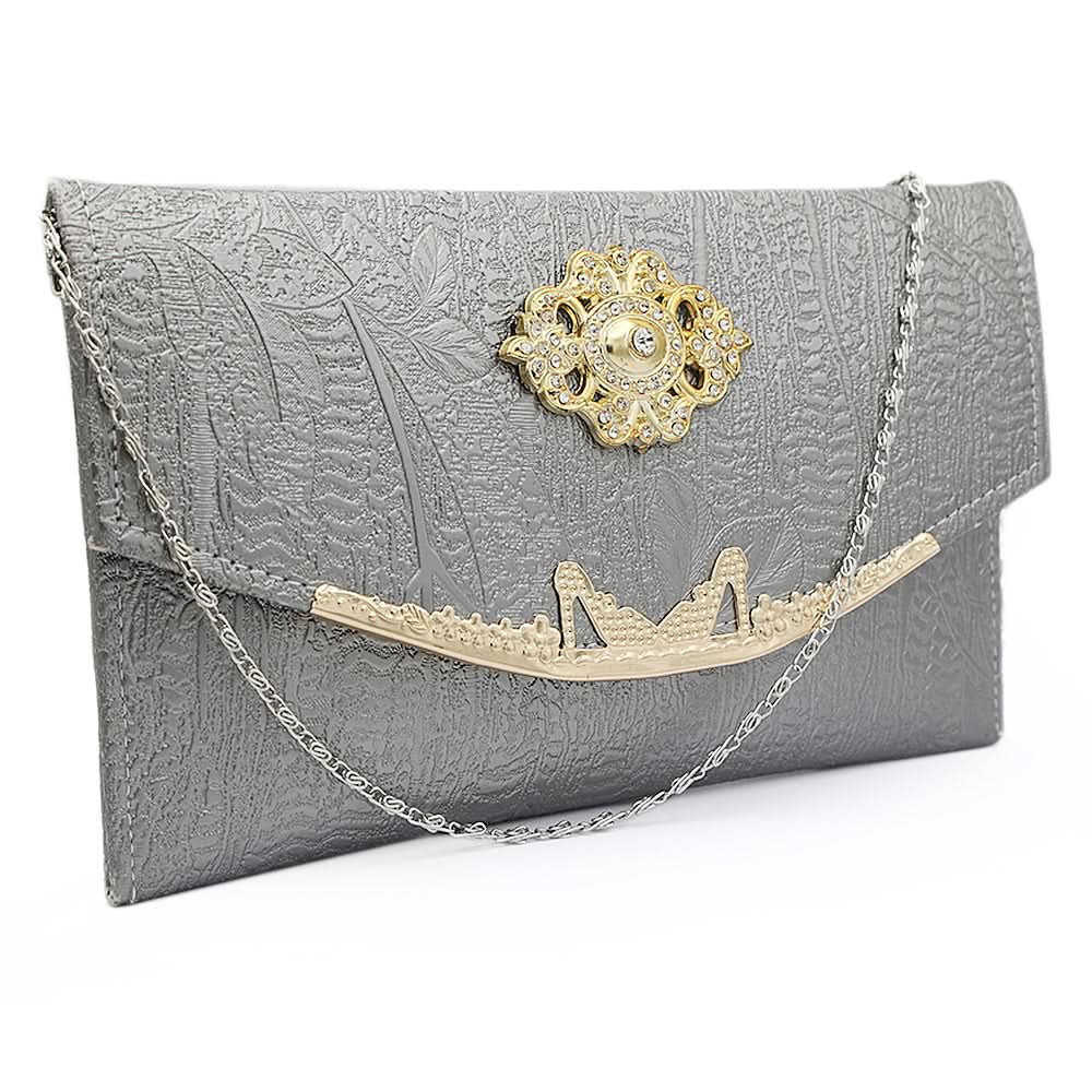Women's Clutch - Grey, Women, Clutches, Chase Value, Chase Value