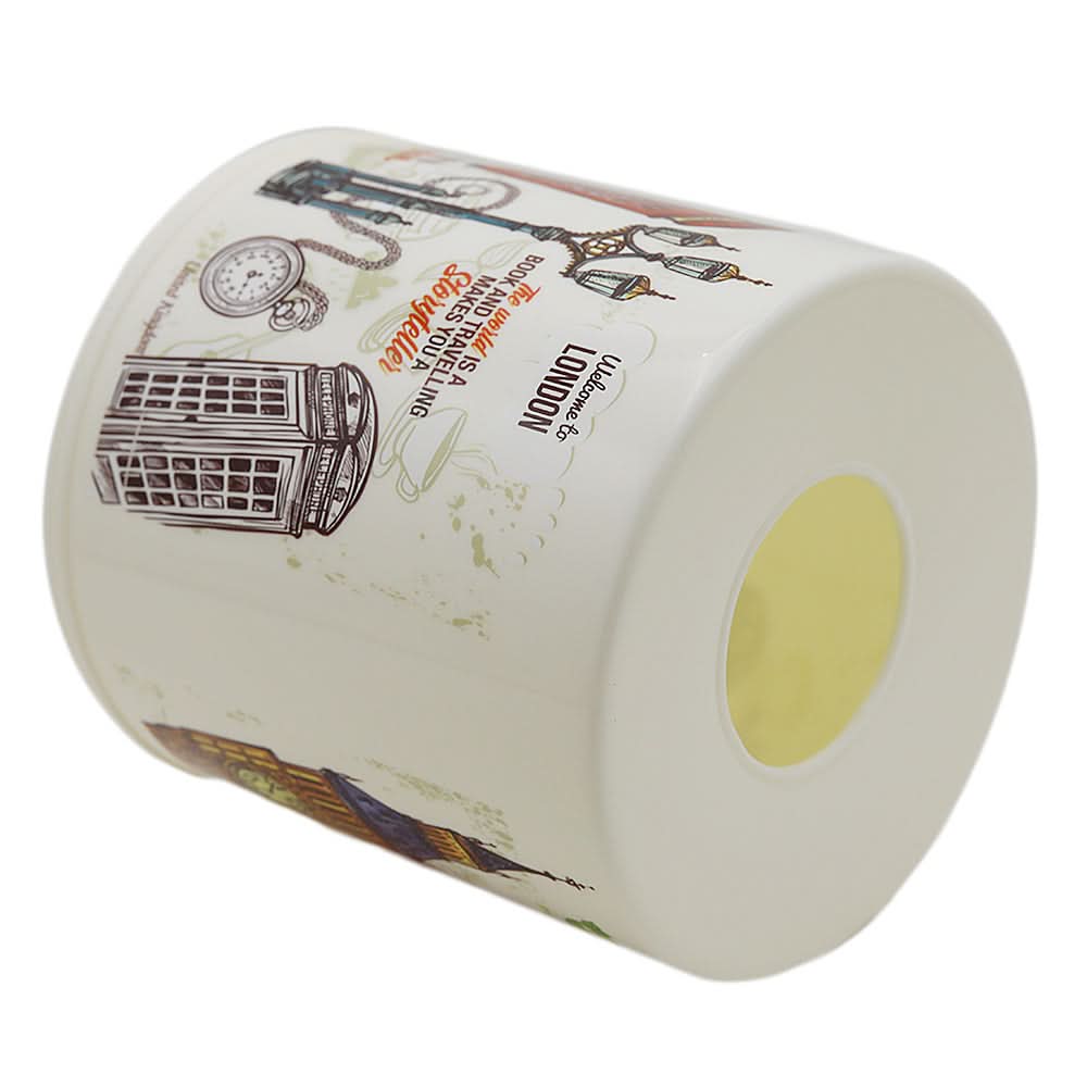 Cute Tissue Holder - White, Home & Lifestyle, Storage Boxes, Chase Value, Chase Value
