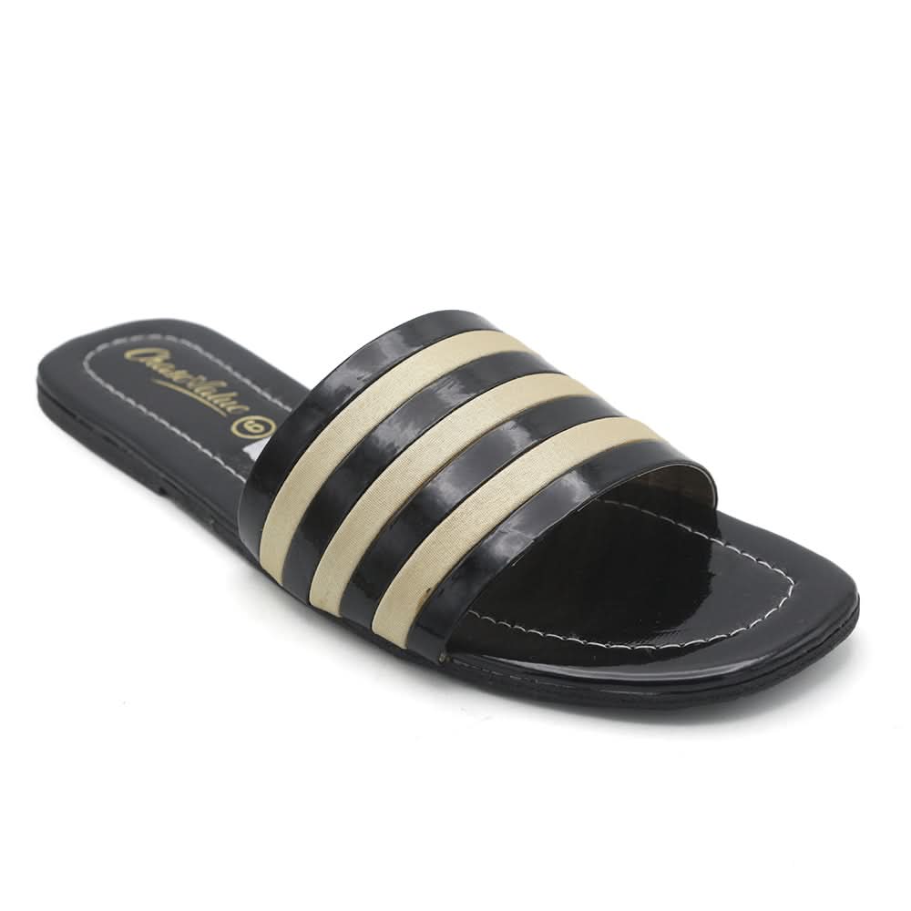 Women's Slippers R-208 - Black, Women, Slippers, Chase Value, Chase Value