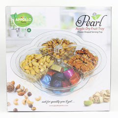Pearl Dry Fruit Tray - White, Home & Lifestyle, Serving And Dining, Chase Value, Chase Value