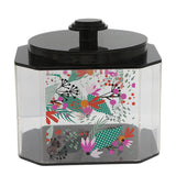 Crystal Air Tight Jar Small - Black, Home & Lifestyle, Storage Boxes, Chase Value, Chase Value