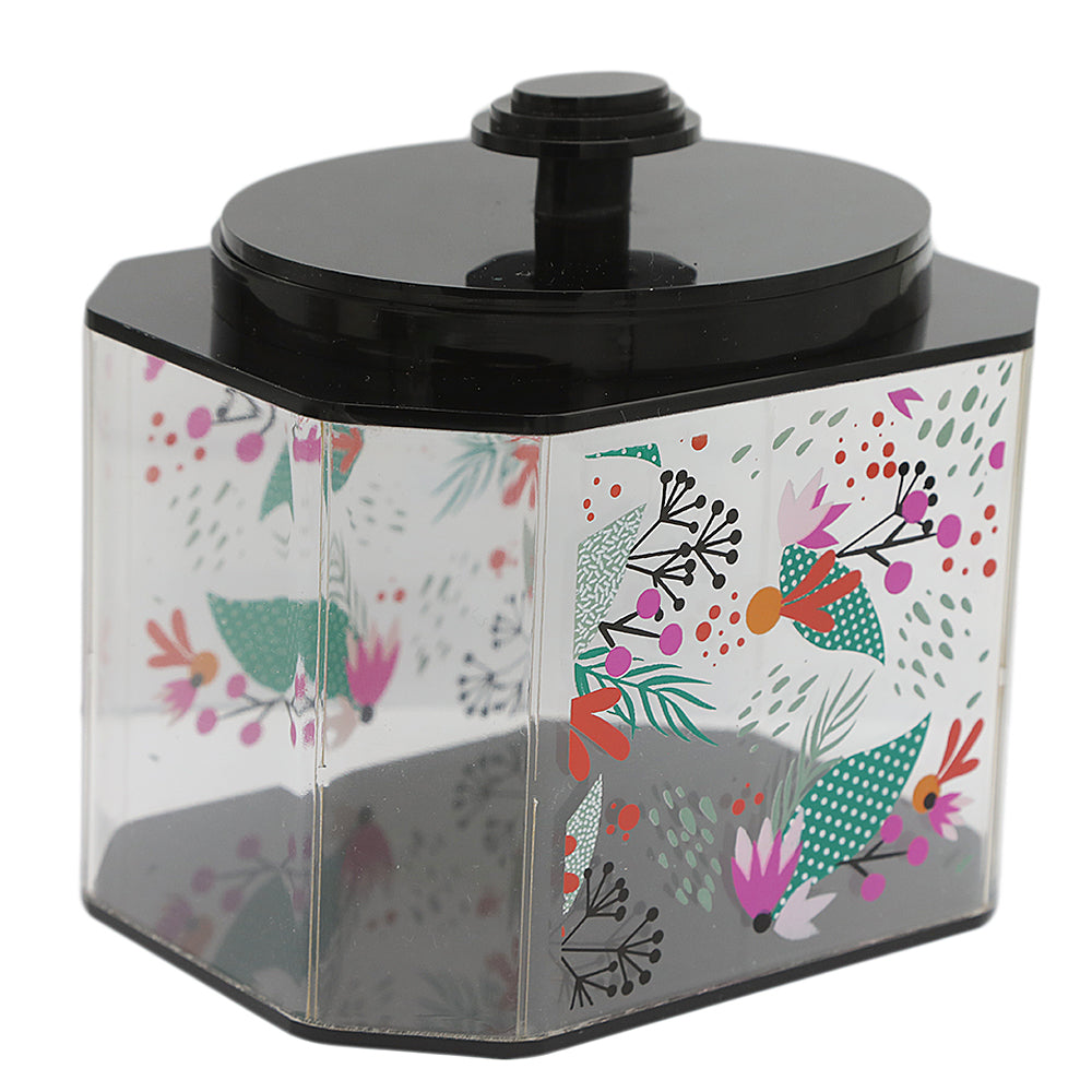 Crystal Air Tight Jar Small - Black, Home & Lifestyle, Storage Boxes, Chase Value, Chase Value