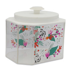 Crystal Air Tight Jar Small - White, Home & Lifestyle, Storage Boxes, Chase Value, Chase Value