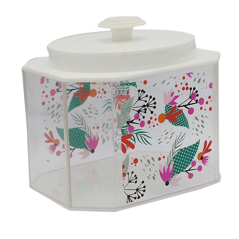 Crystal Air Tight Jar Small - White, Home & Lifestyle, Storage Boxes, Chase Value, Chase Value