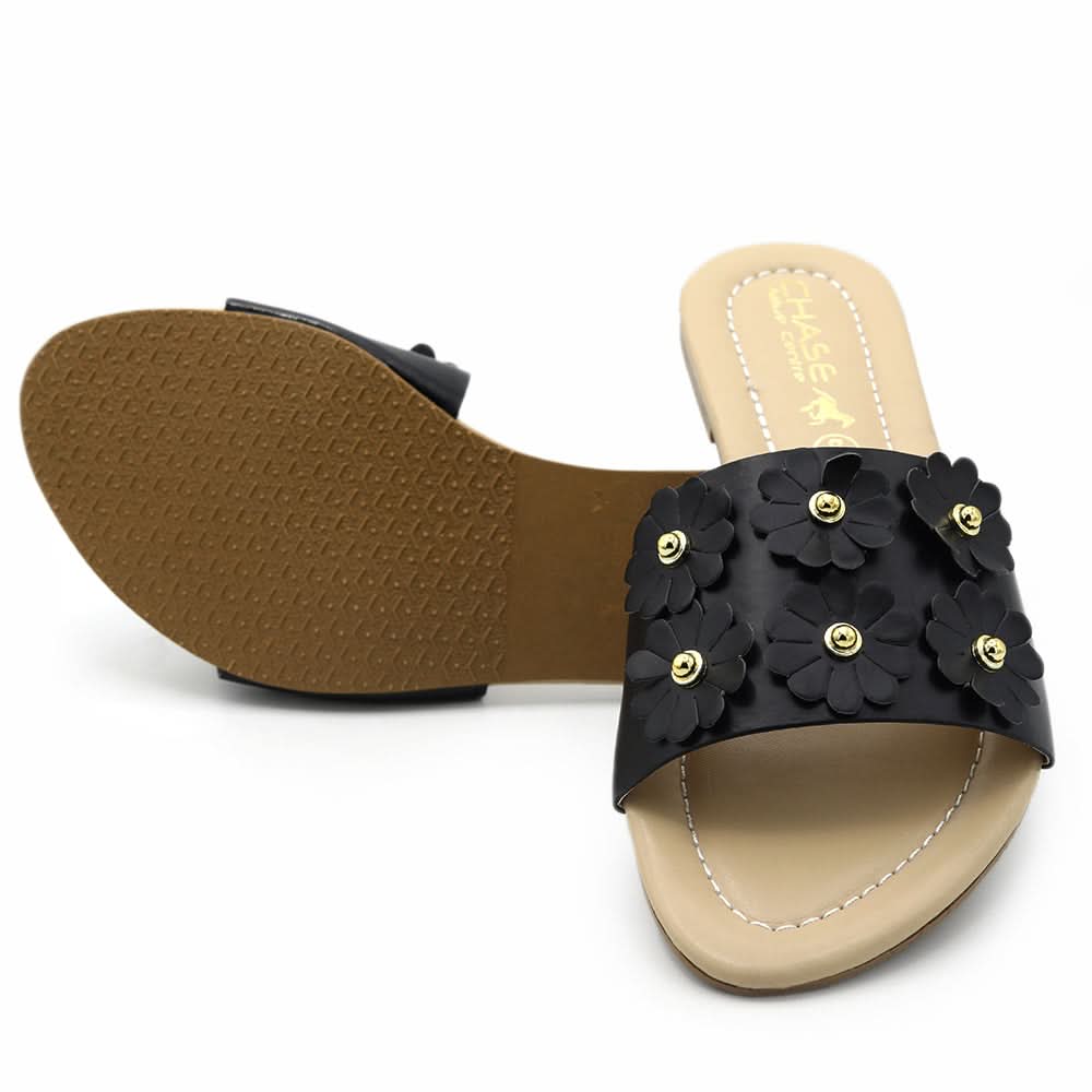 Women's Slippers KL-053 - Black, Women, Slippers, Chase Value, Chase Value