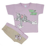 Newborn Boys Half Sleeves Suit - Purple, Kids, Newborn Boys Sets And Suits, Chase Value, Chase Value
