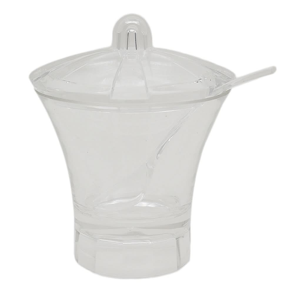 Elegant Acrylic Suger Pot - White, Home & Lifestyle, Storage Boxes, Chase Value, Chase Value
