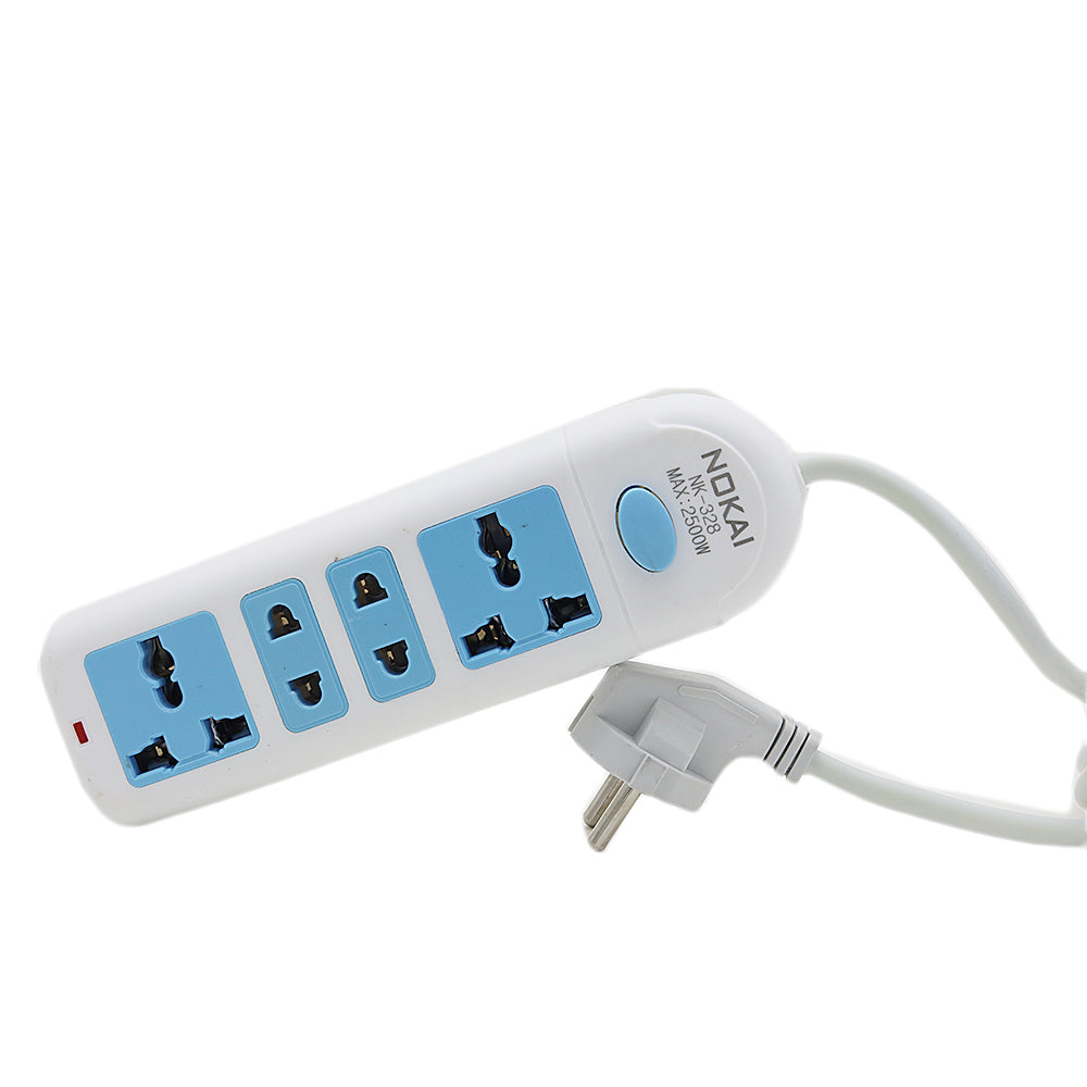 Nokai Extension Board NK-328 - Blue, Home & Lifestyle, Extension Board, Chase Value, Chase Value