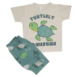 Newborn Boys Half Sleeves Suit - Fawn, Kids, Newborn Boys Sets And Suits, Chase Value, Chase Value