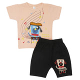 Newborn Boys Half Sleeves Suit - Peach, Kids, Newborn Boys Sets And Suits, Chase Value, Chase Value