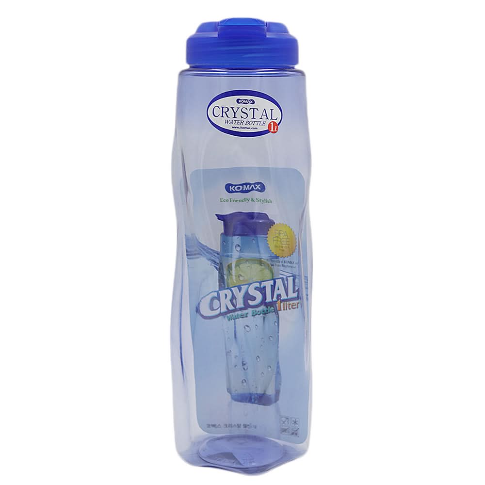 Komax Water Bottle Crystal 1Ltr - Royel Blue, Home & Lifestyle, Glassware & Drinkware, Chase Value, Chase Value