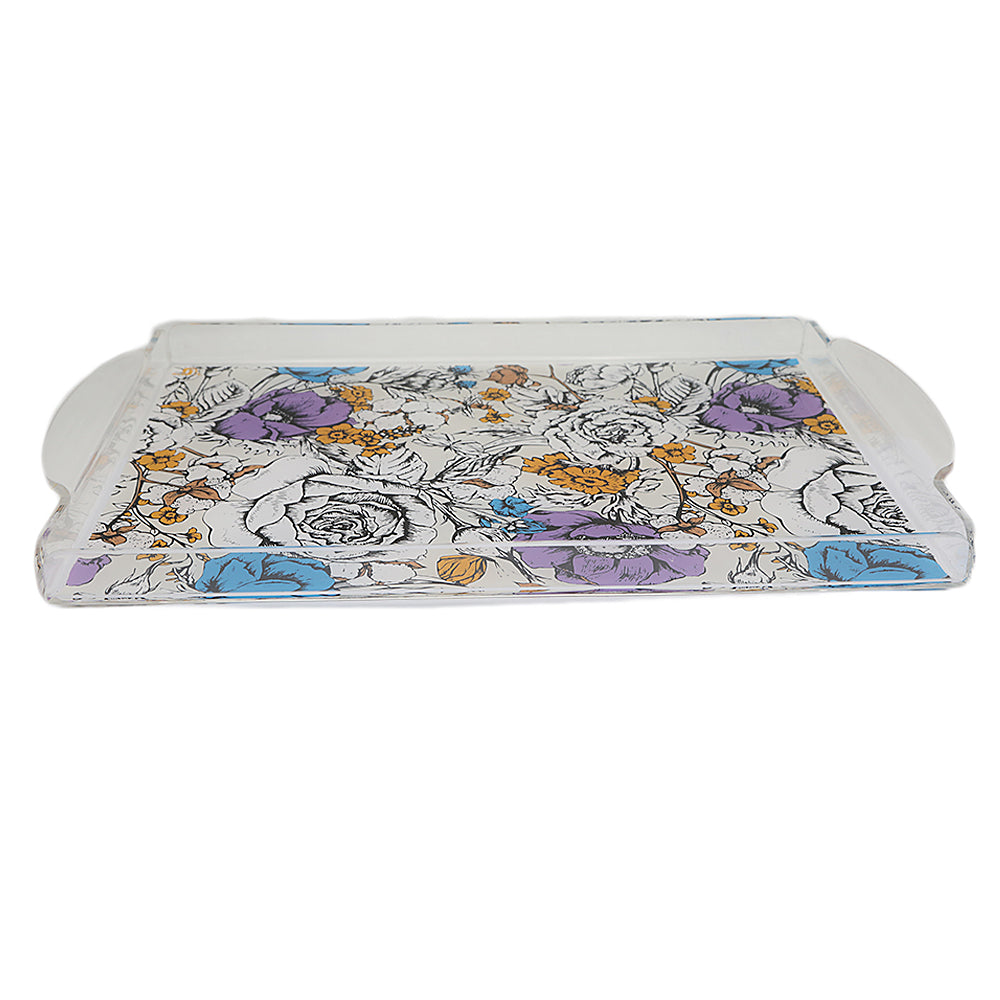 Urban Crystal Tray Large, Home & Lifestyle, Serving And Dining, Chase Value, Chase Value