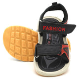 Boys Sandal - Black & Red, Kids, Boys Sandals, Chase Value, Chase Value