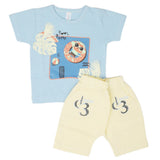 Newborn Boys Half Sleeves Suit - Blue, Kids, Newborn Boys Sets And Suits, Chase Value, Chase Value
