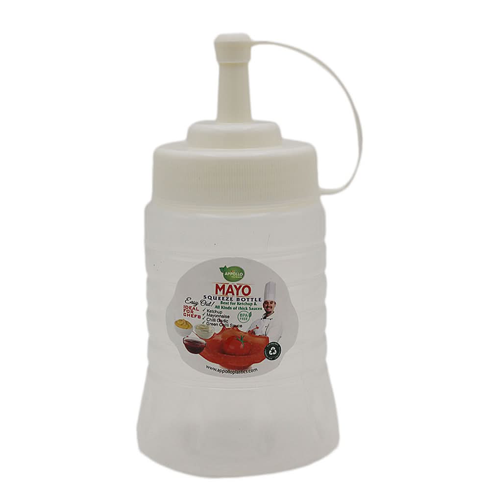 Mayo Bottle Small 500ml - White, Home & Lifestyle, Storage Boxes, Chase Value, Chase Value