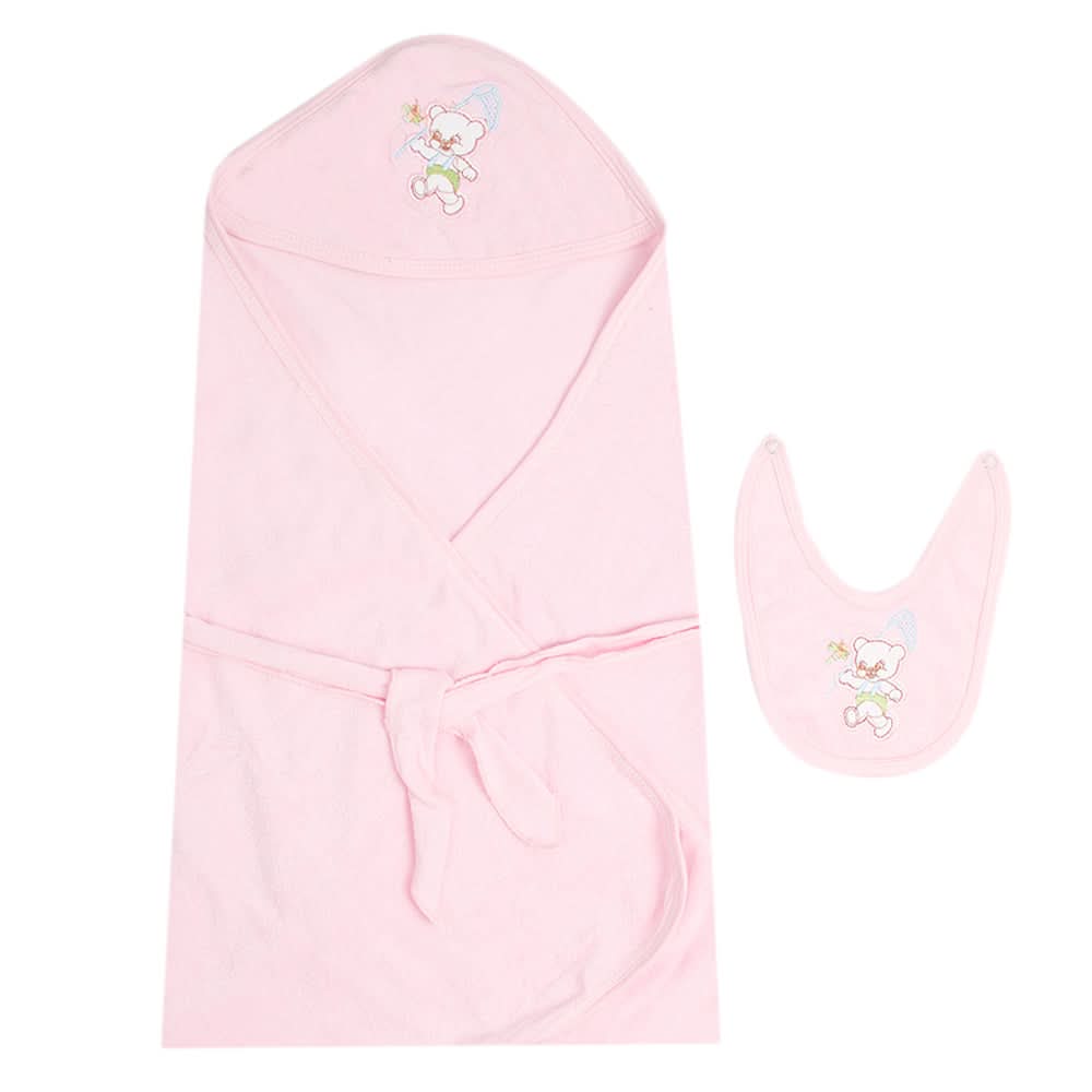Newborn Bath Towel - Pink, Home & Lifestyle, Bath Towels, Chase Value, Chase Value
