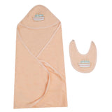 Newborns Bath Towel - Peach, Kids, Bath Accessories, Chase Value, Chase Value