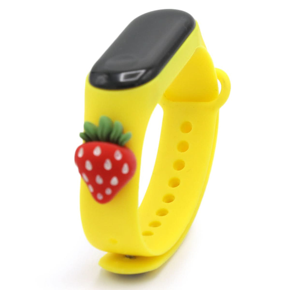 Kids LED Sticker Watch - Yellow, Kids, Girls Watches, Chase Value, Chase Value